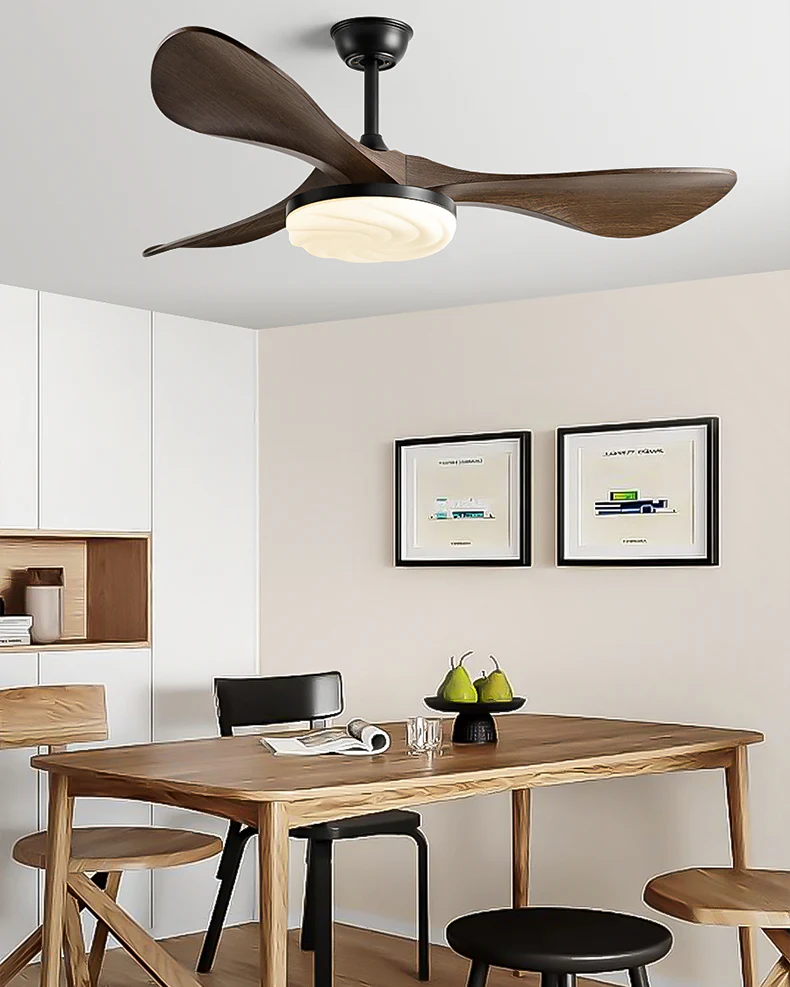 WOMO Modern Ceiling Fan With Bright Light - WM5256 - Image 18