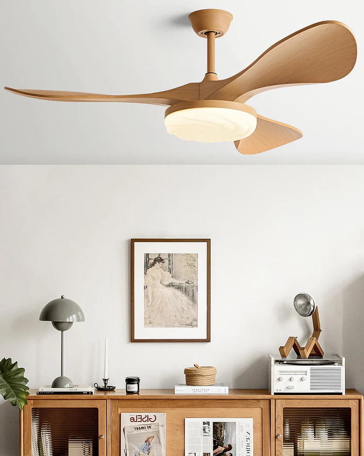 WOMO Modern Ceiling Fan With Bright Light - WM5256 - Image 6
