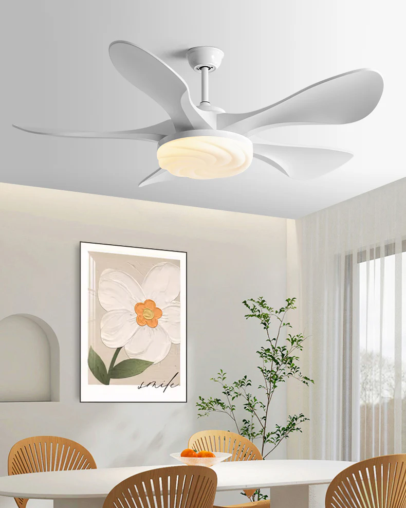 WOMO Modern Ceiling Fan With Bright Light - WM5256 - Image 8