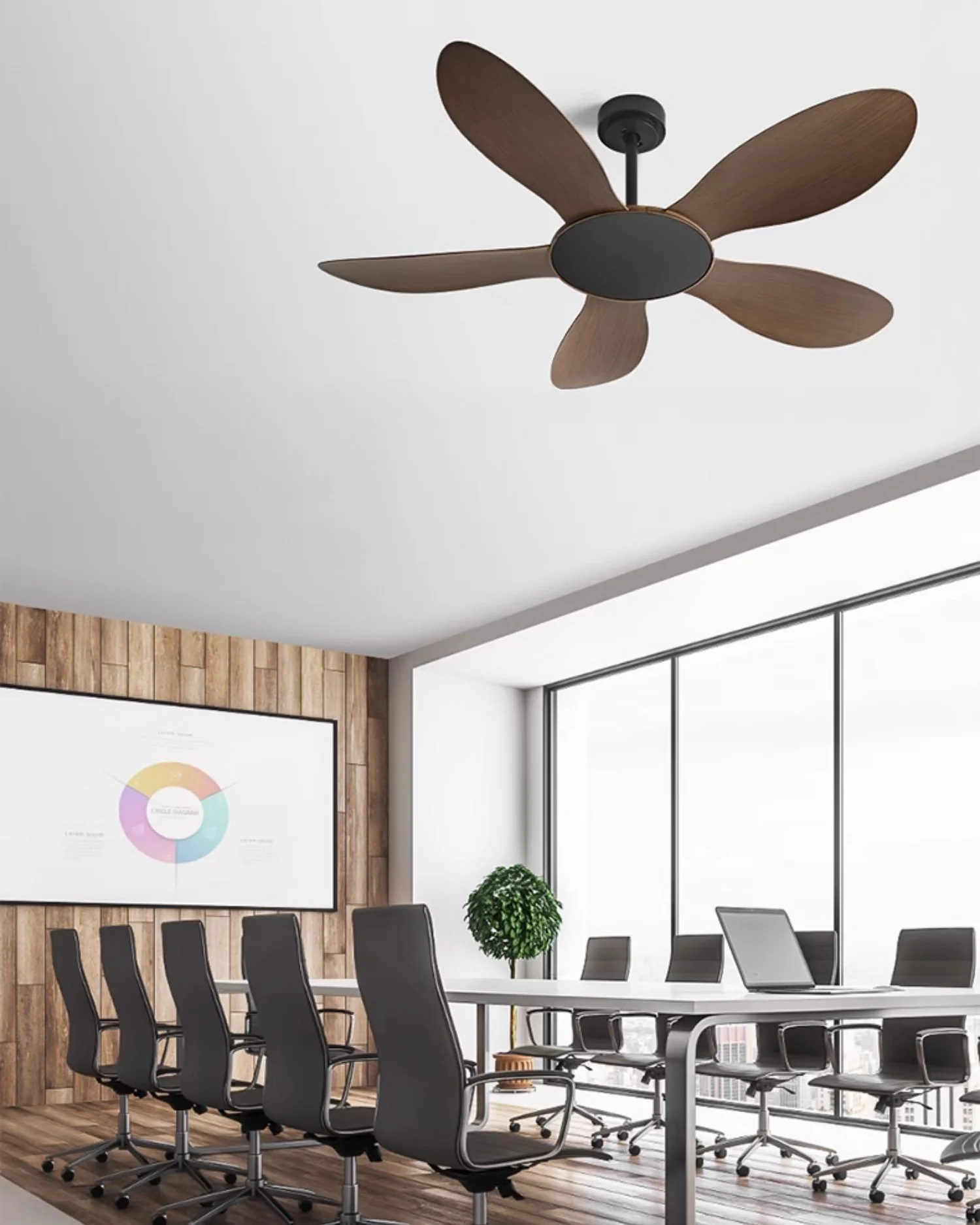 WOMO Modern Ceiling Fan - WM5168 - Image 9