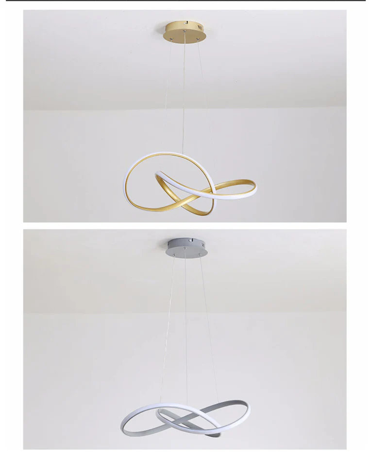WOMO Fusion Infinity Pendant Light-WM2147 - Image 19