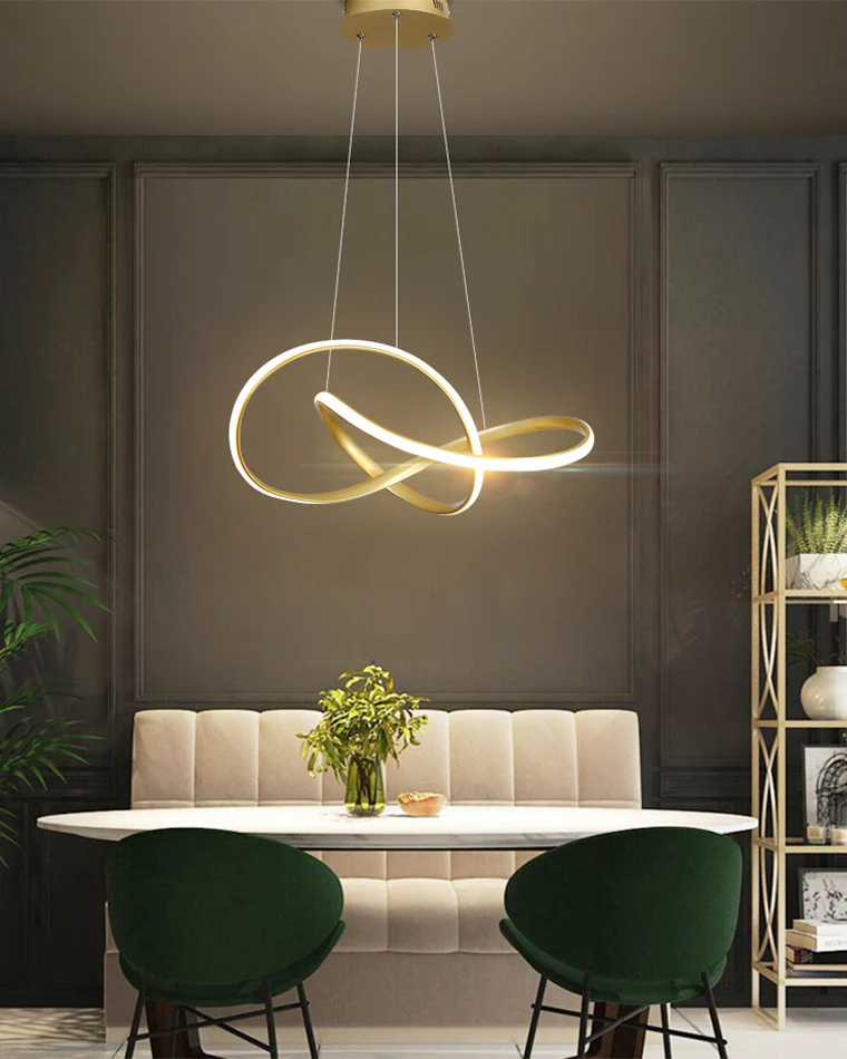 WOMO Fusion Infinity Pendant Light-WM2147 - Image 6