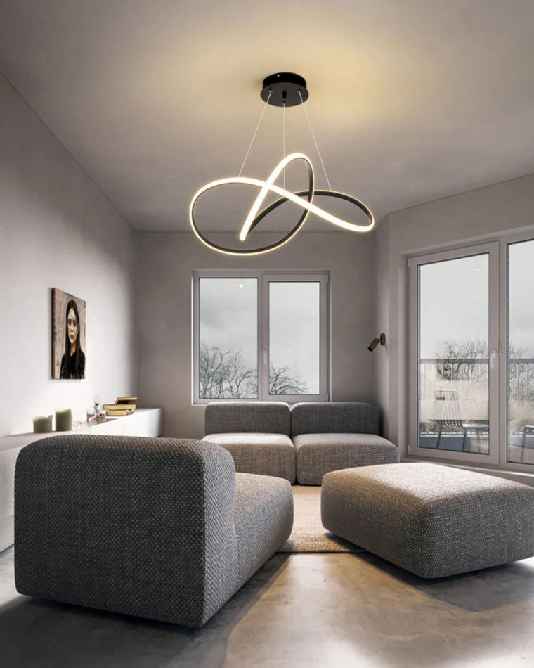 WOMO Fusion Infinity Pendant Light-WM2147 - Image 8