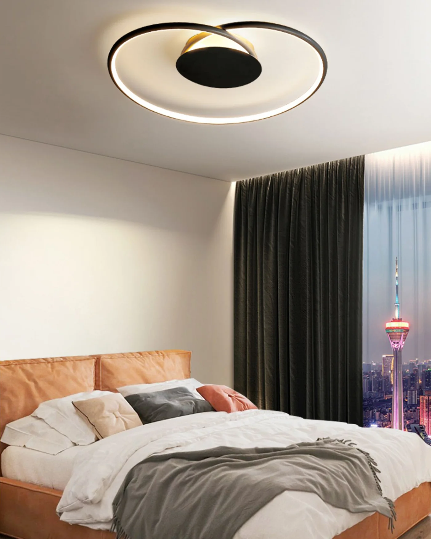 WOMO Heart LED Flush Mount Ceiling Light-WM1129 - Image 23