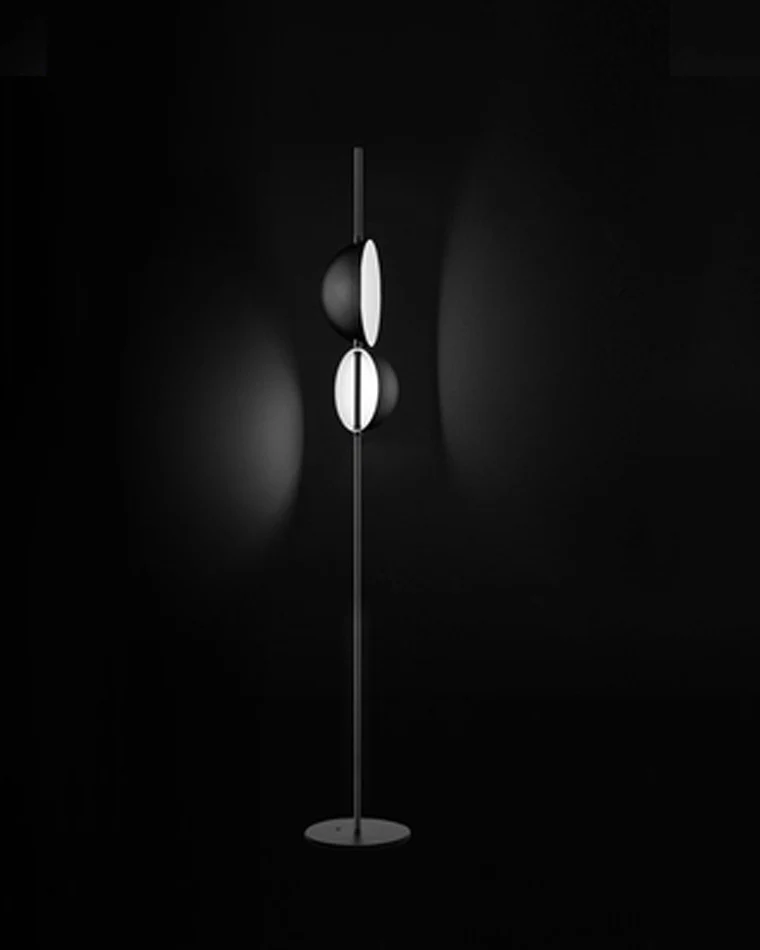 WOMO 2-bulb Semi-Globe Floor Lamp-WM7026 - Image 12