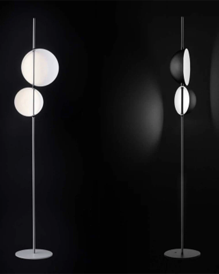 WOMO 2-bulb Semi-Globe Floor Lamp-WM7026 - Image 17