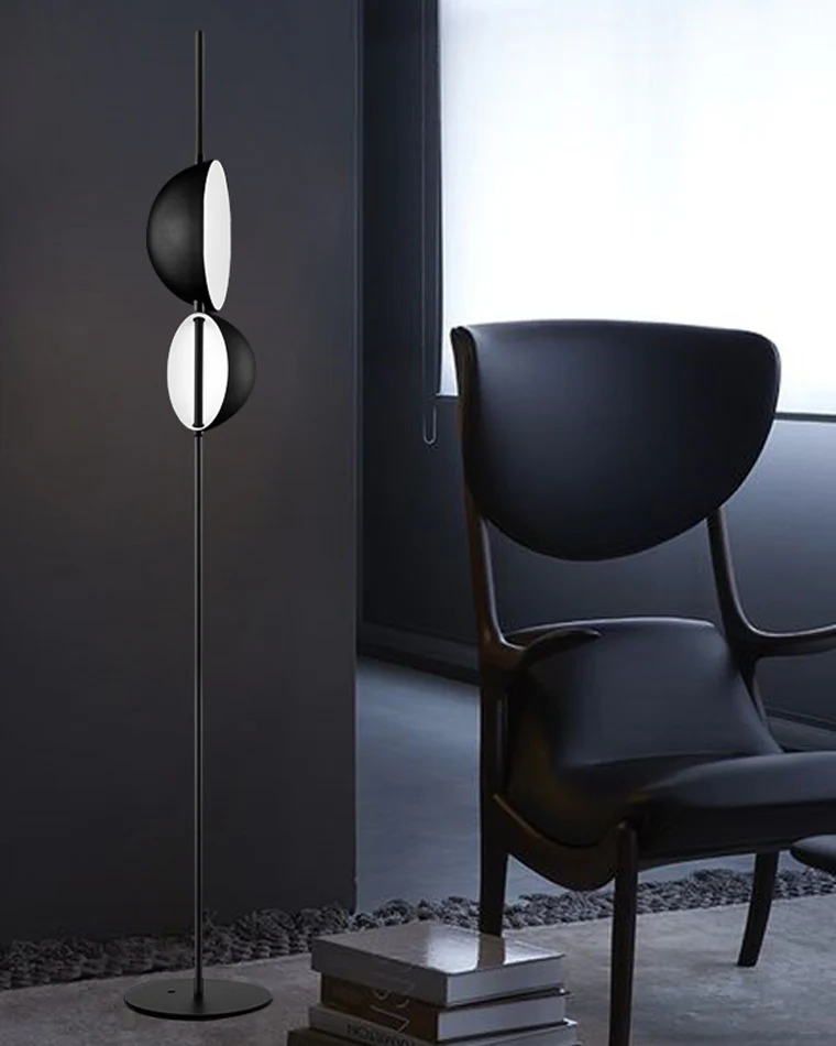 WOMO 2-bulb Semi-Globe Floor Lamp-WM7026 - Image 18