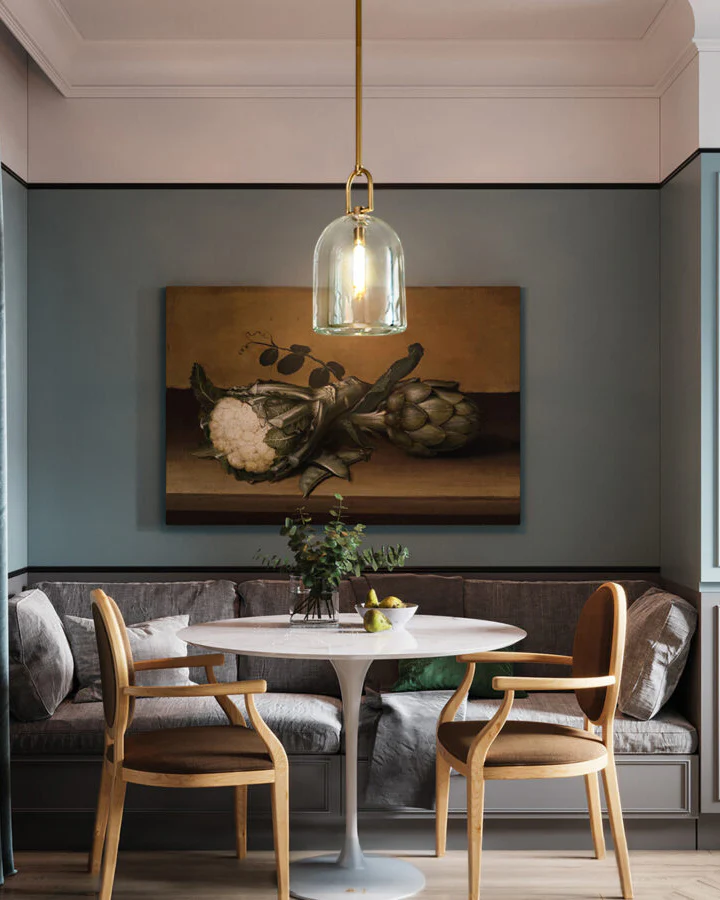 WOMO Modern Glass Pendant Light-WM2898 - Image 2