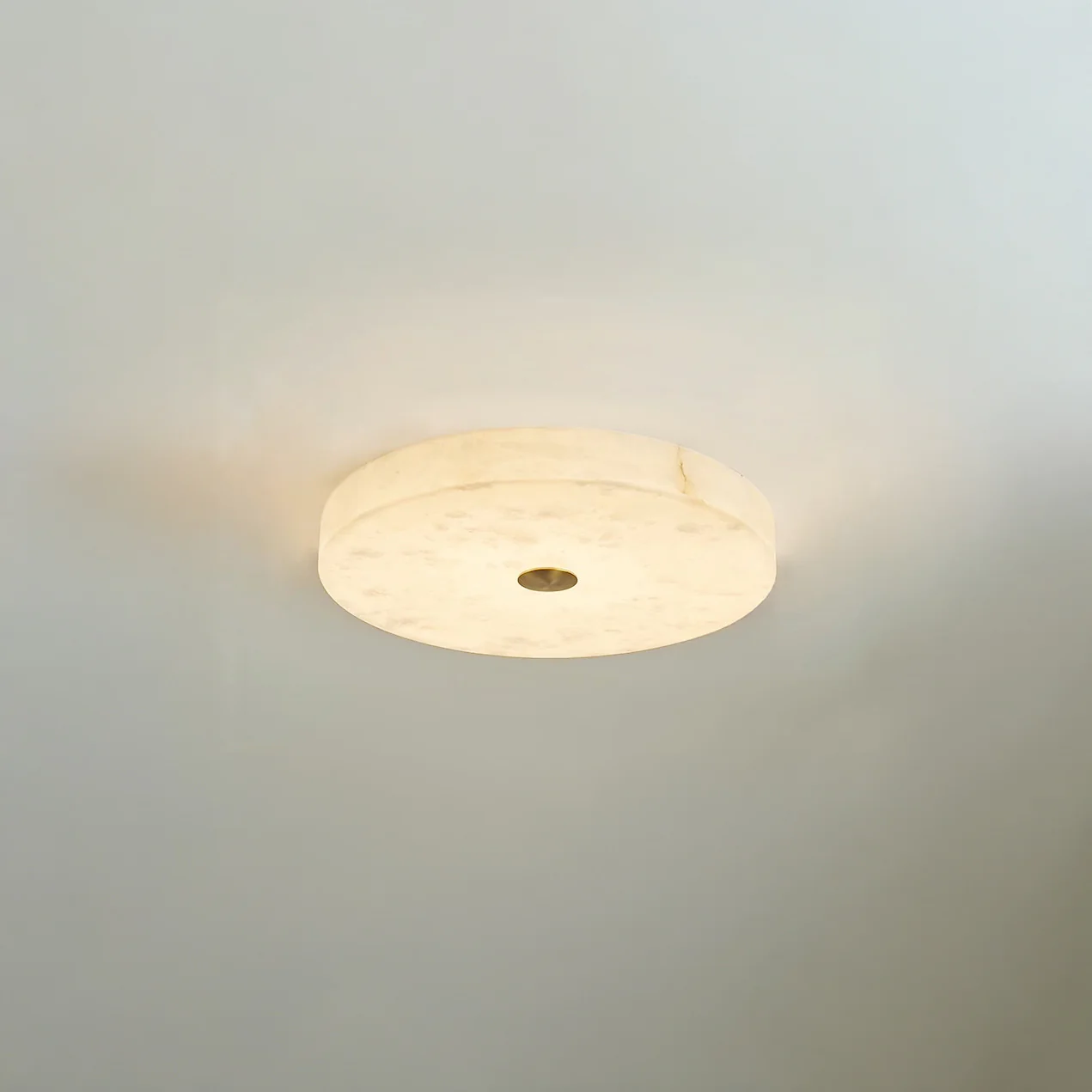 WOMO Modern Round Alabaster Ceiling Light-WM1118 - Image 25