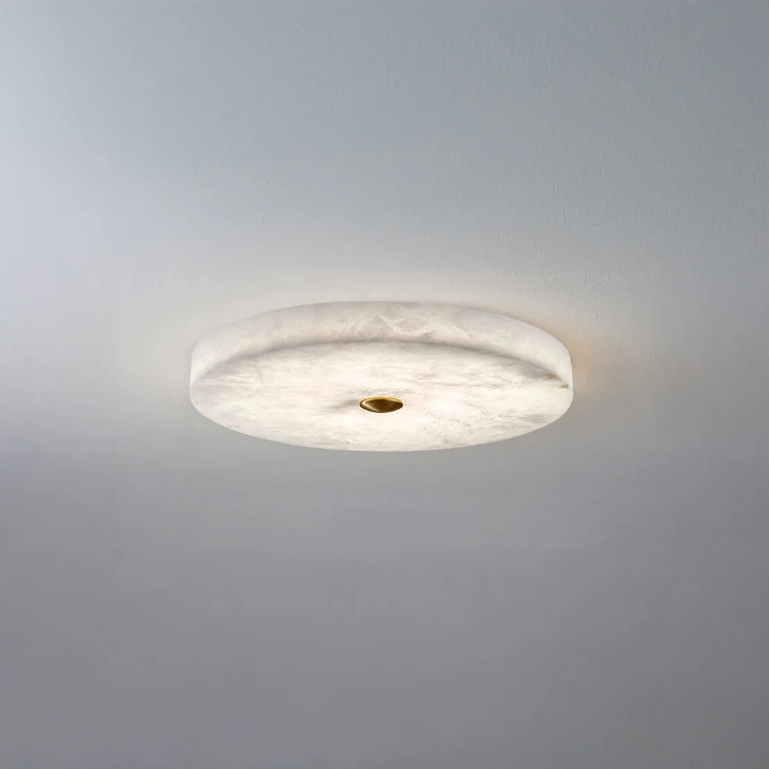 WOMO Modern Round Alabaster Ceiling Light-WM1118 - Image 27