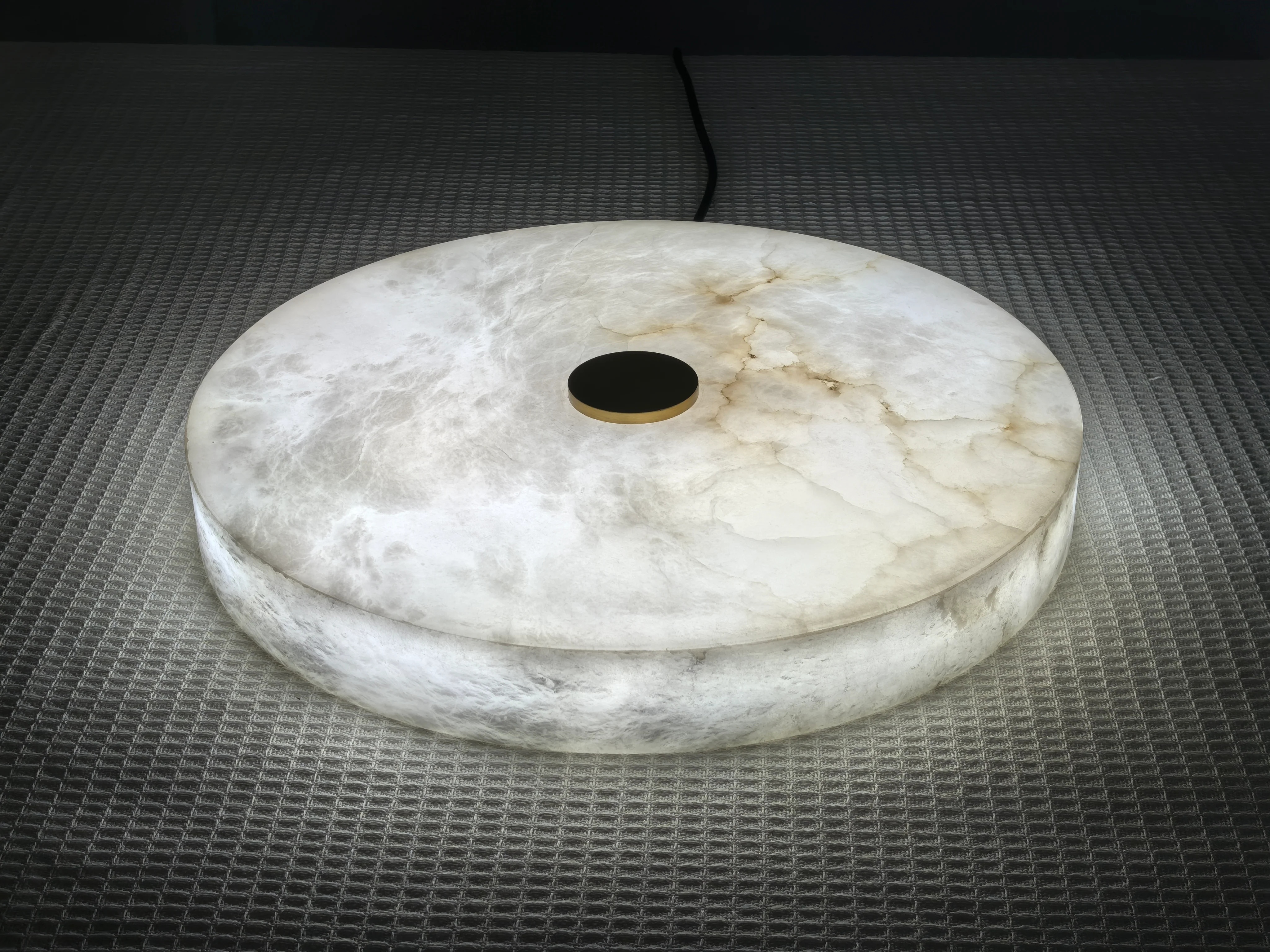 WOMO Modern Round Alabaster Ceiling Light-WM1118 - Image 31