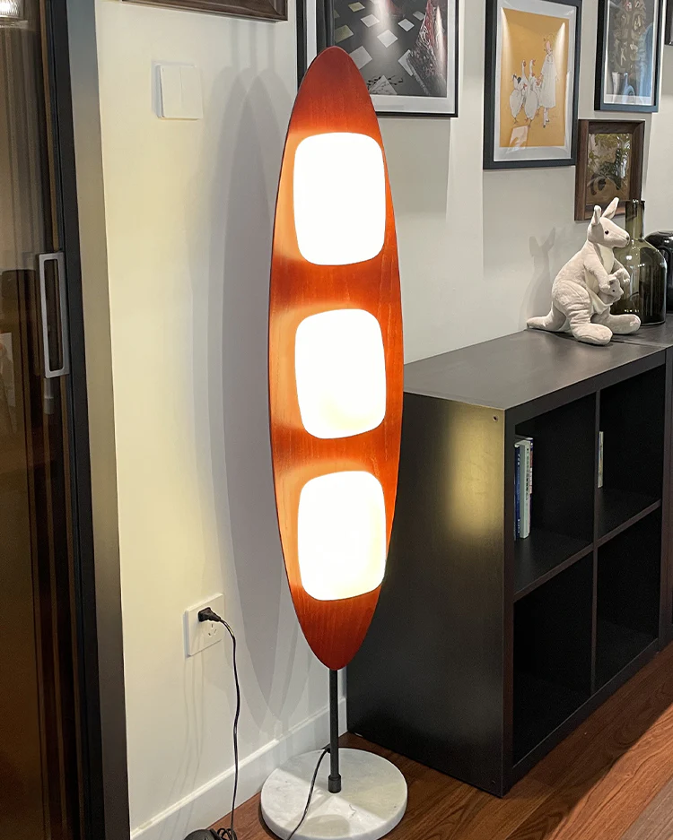 WOMO Modern Wood Oval Floor Lamp-WM7080 - Image 28