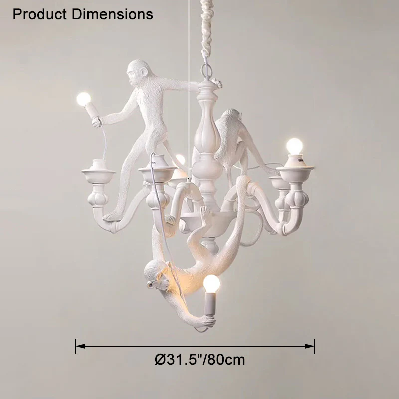 WOMO Monkey Chandelier-WM2468 - Image 17