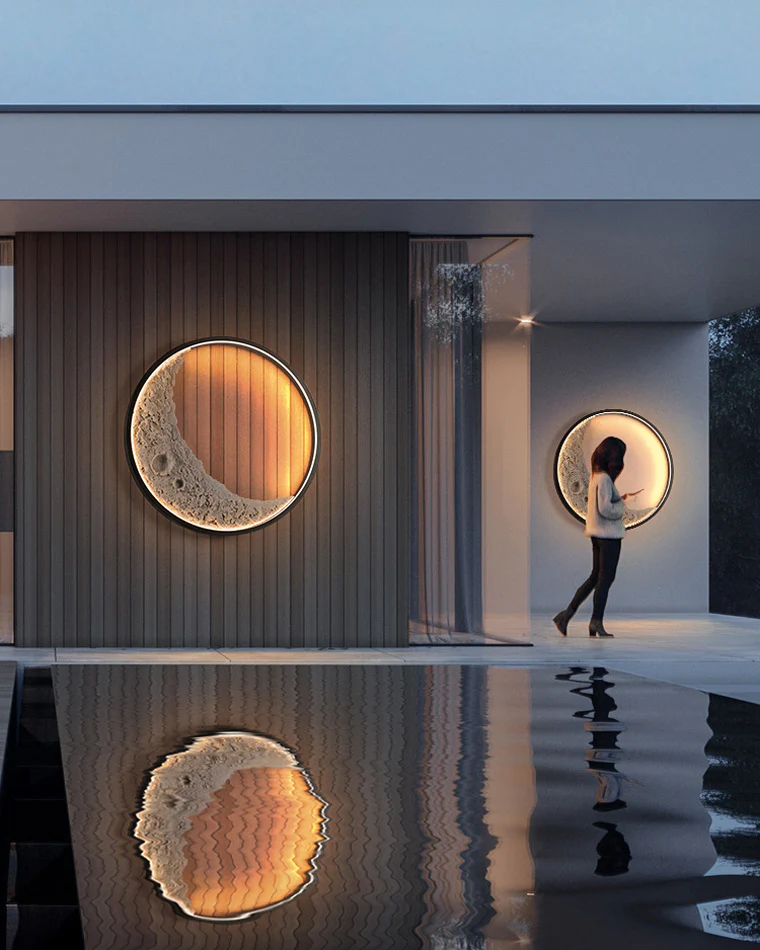 WOMO Moon Accent Wall Sconce-WM6073 - Image 11