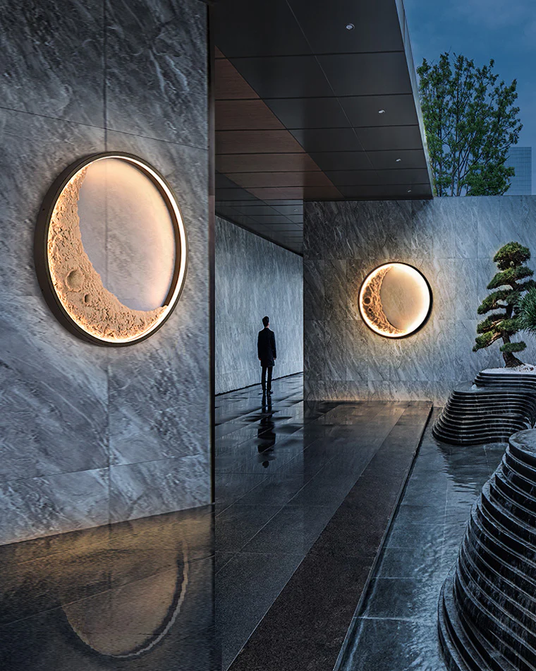 WOMO Moon Accent Wall Sconce-WM6073 - Image 2