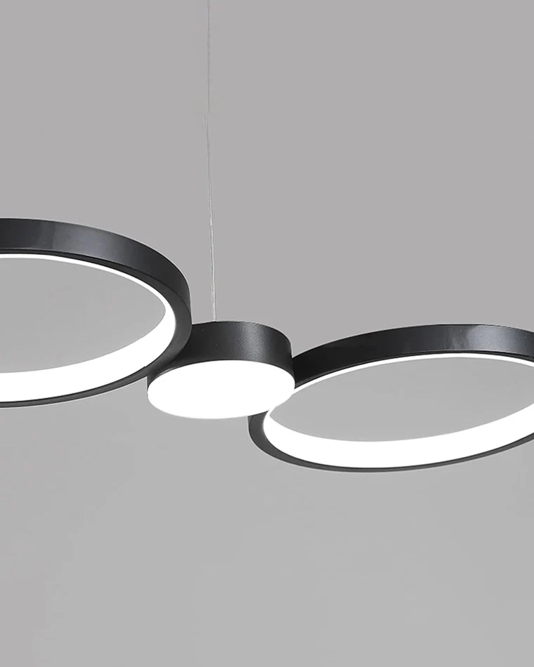 WOMO Multi Circle Linear Pendant Light-WM2765 - Image 10