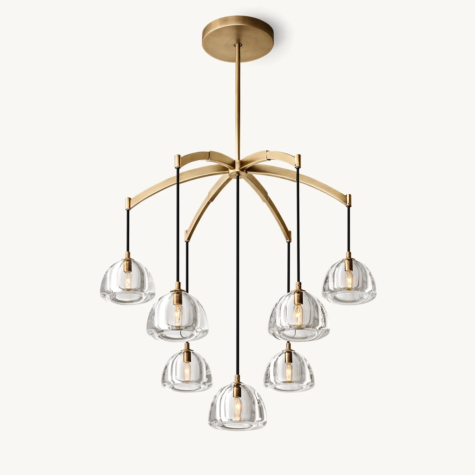 WOMO Multi Light Crystal Pendant Chandelier-WM2828 - Image 21