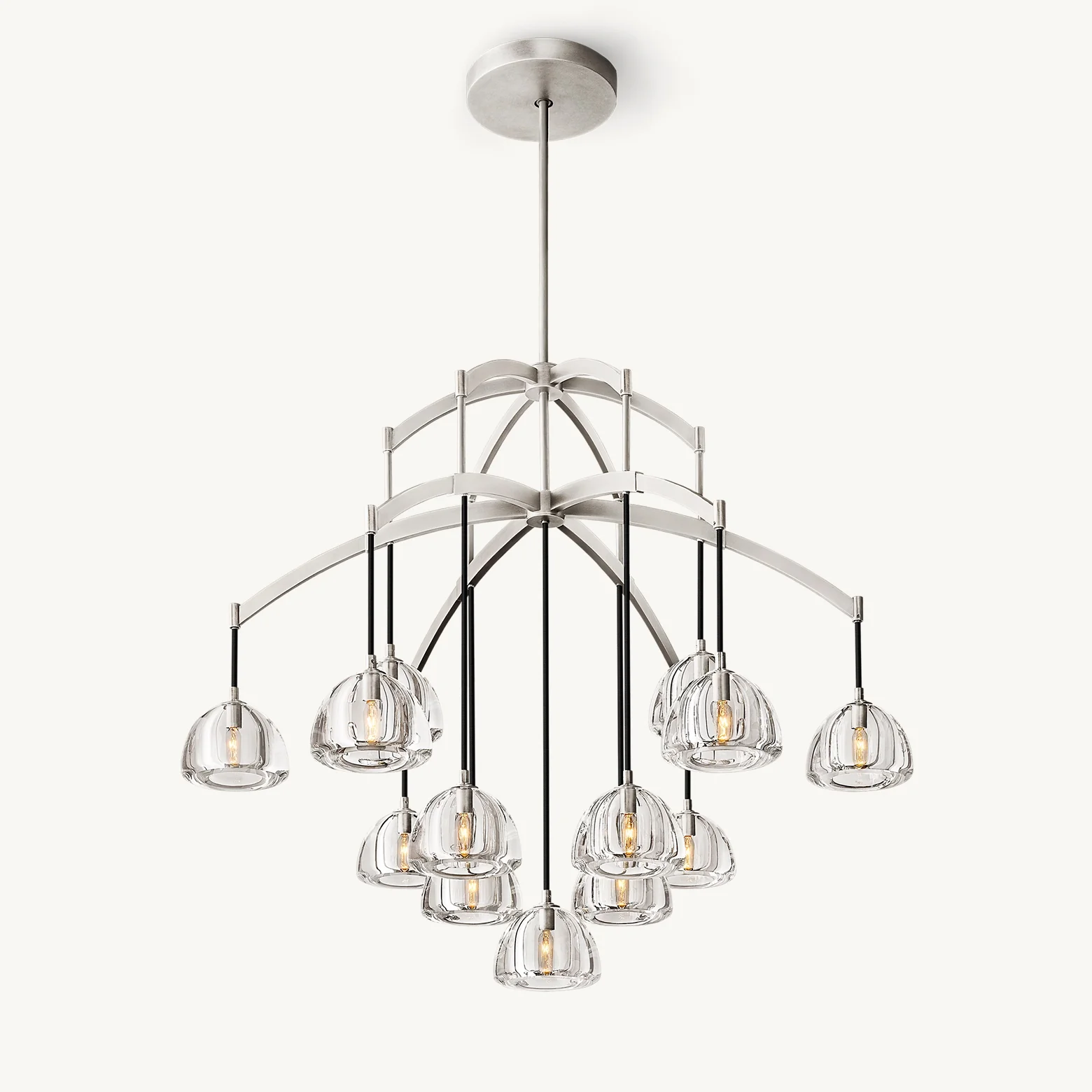 WOMO Multi Light Crystal Pendant Chandelier-WM2828 - Image 29