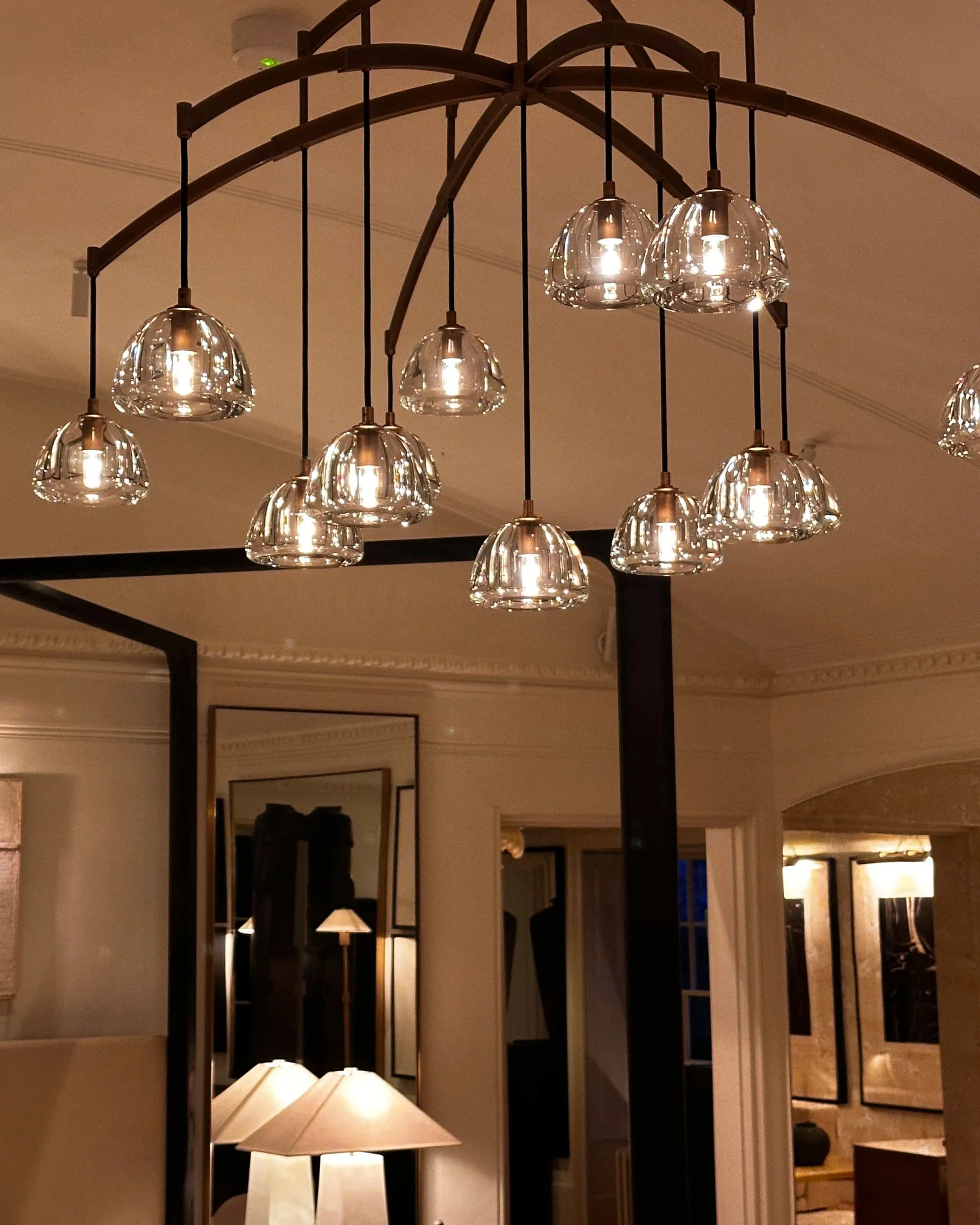 WOMO Multi Light Crystal Pendant Chandelier-WM2828 - Image 5