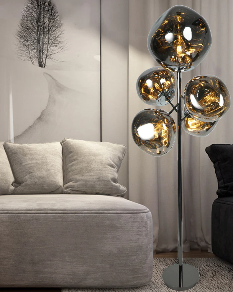 WOMO Multi Light Melt Lava Floor Lamp-WM7115 - Image 6