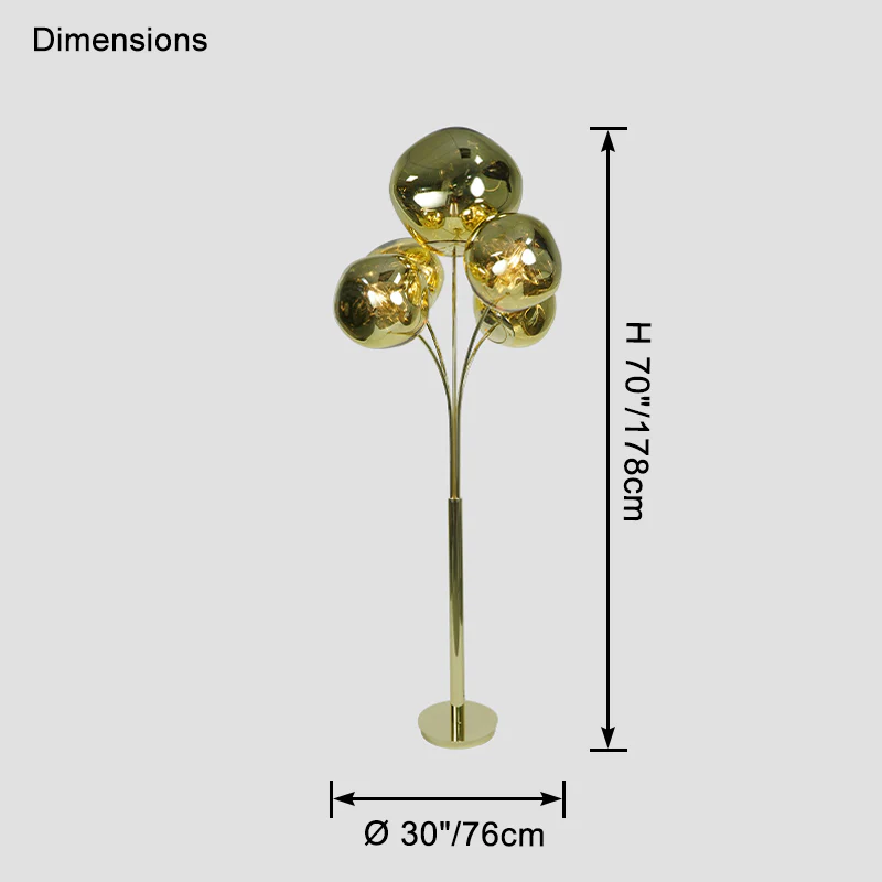 WOMO Melt Lava Tree Floor Lamp-WM7116 - Image 10