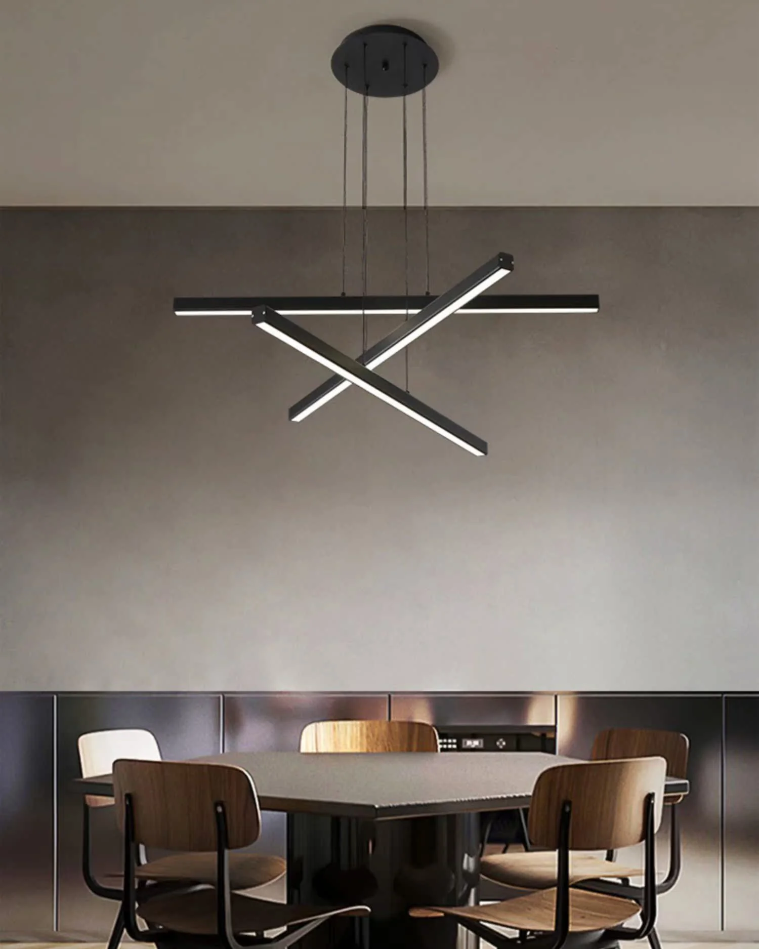 WOMO Multi Light Sticks Chandelier-WM2635 - Image 12
