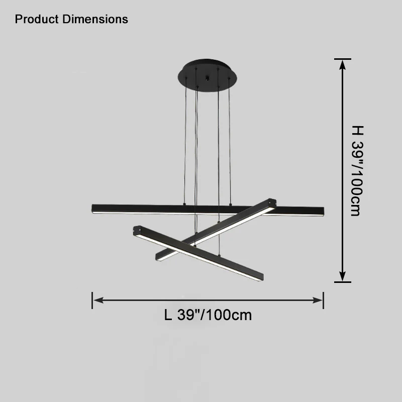 WOMO Multi Light Sticks Chandelier-WM2635 - Image 16