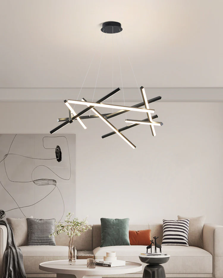 WOMO Multi Light Sticks Chandelier-WM2636 - Image 3