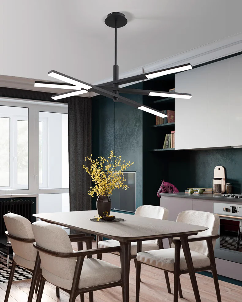 WOMO Multi Light Sticks Chandelier-WM2673 - Image 2