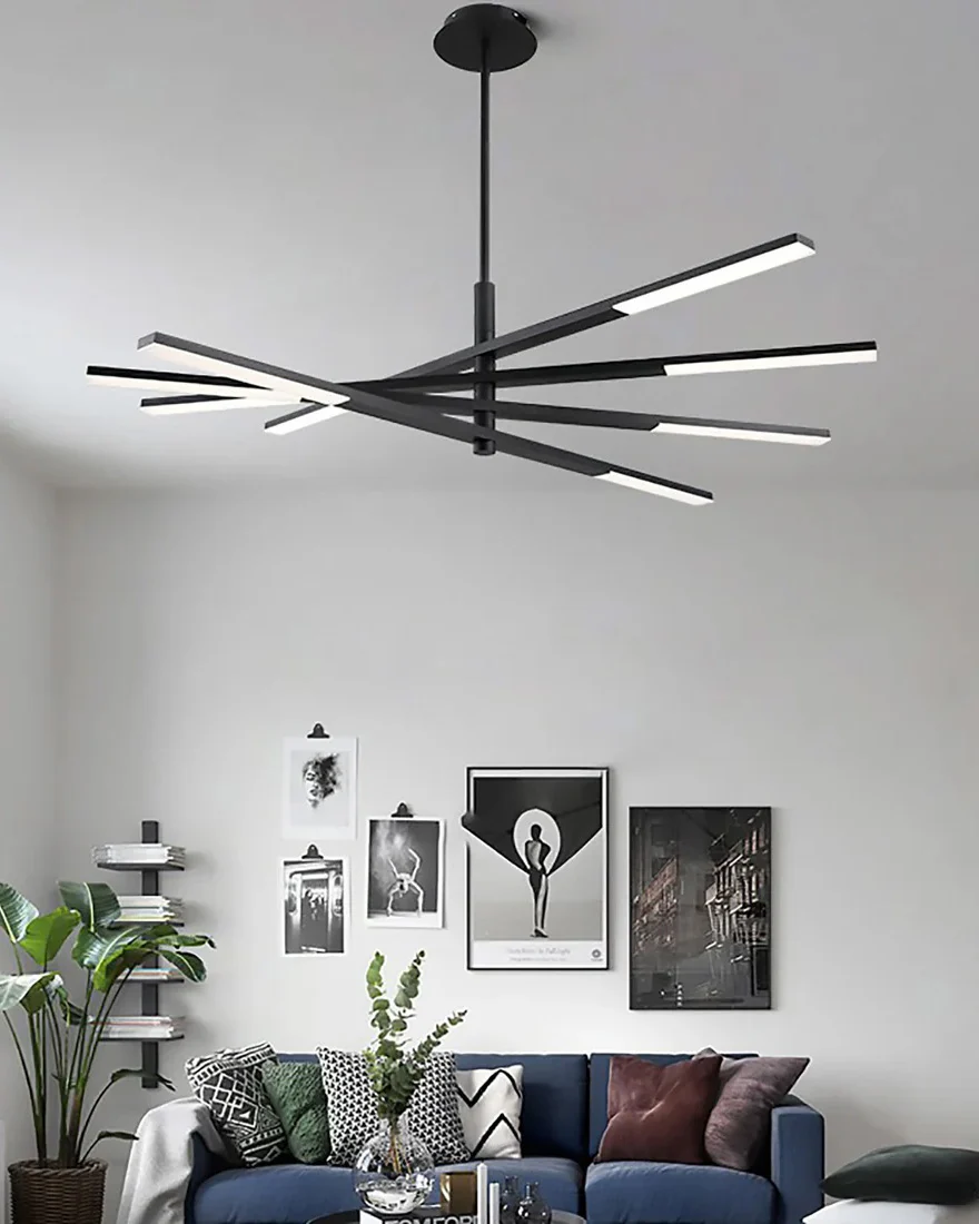 WOMO Multi Light Sticks Chandelier-WM2673 - Image 8