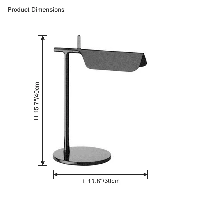 WOMO Elegant Adjustable Small Arm Desk Lamp-WM8033 - Image 16