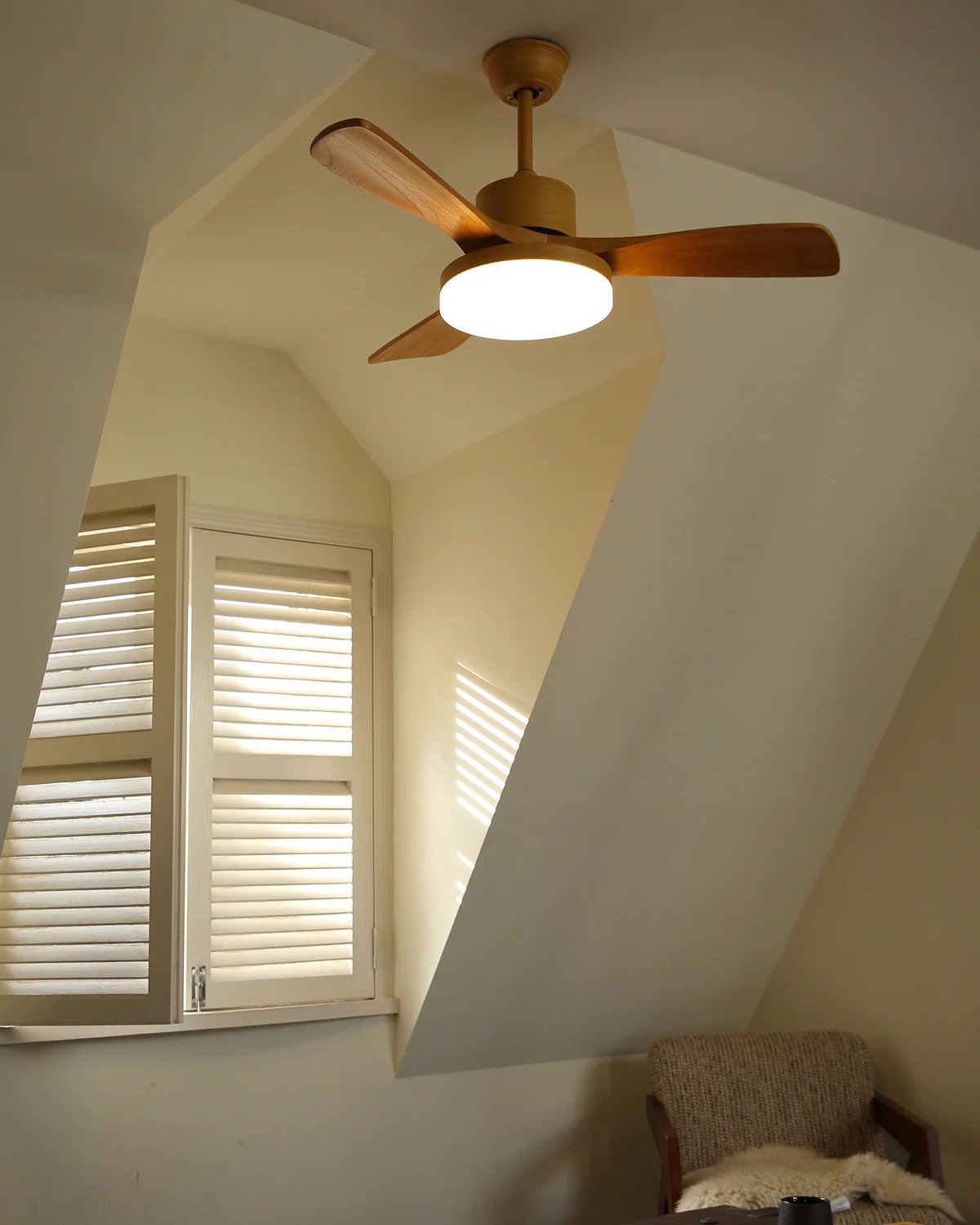 WOMO Scandi Reversible Ceiling Fan with Light-WM5002 - Image 106