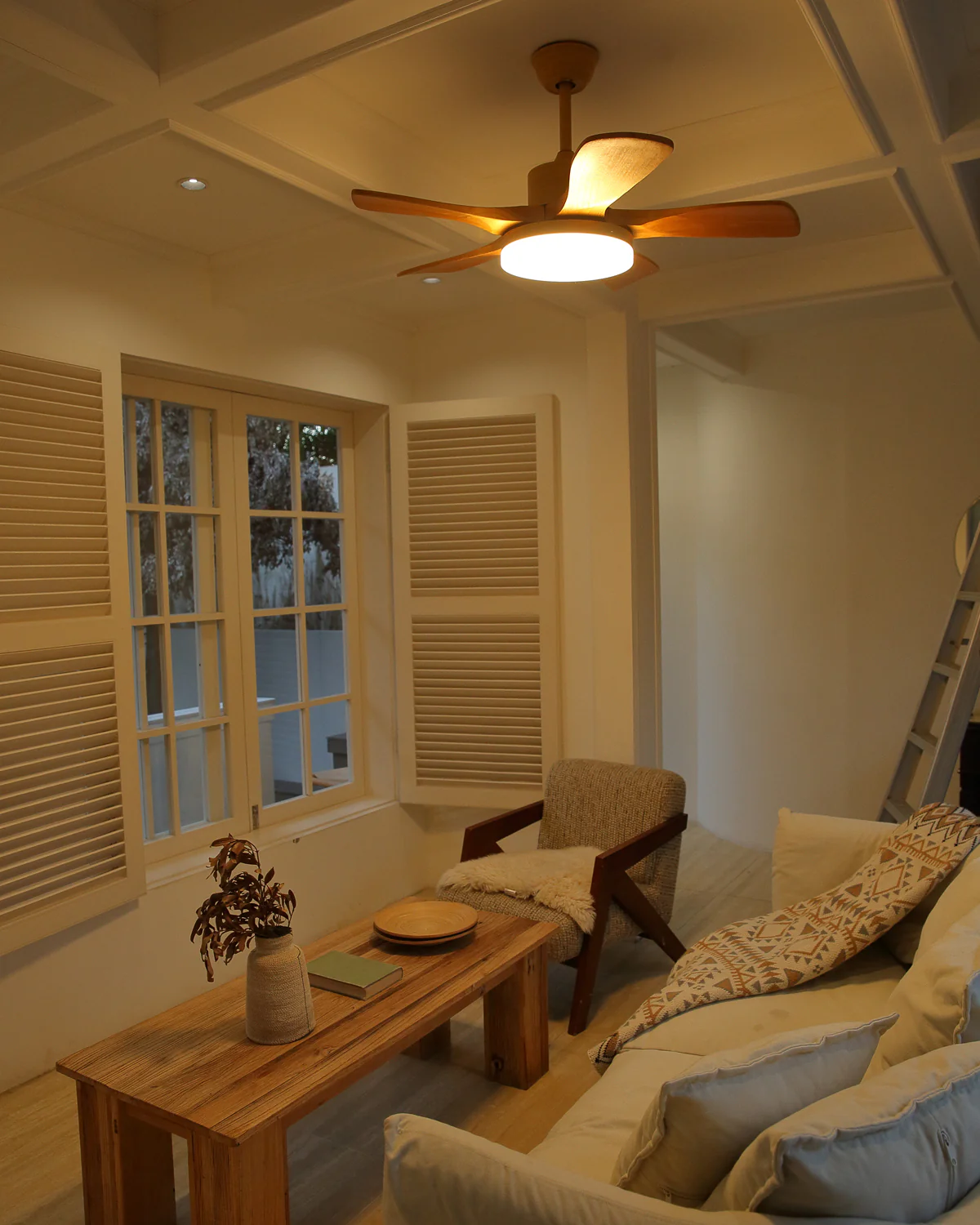 WOMO Scandi Reversible Ceiling Fan with Light-WM5002 - Image 108
