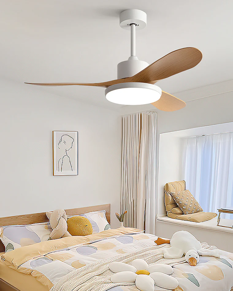 WOMO Scandi Reversible Ceiling Fan with Light-WM5002 - Image 9