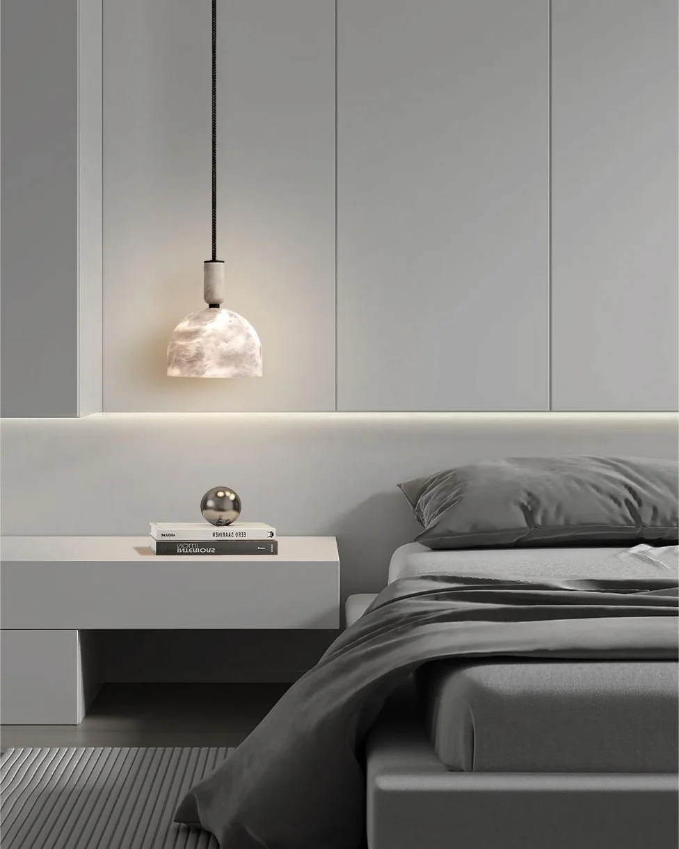 WOMO Oki Alabaster Pendant Light-WM2899 - Image 3
