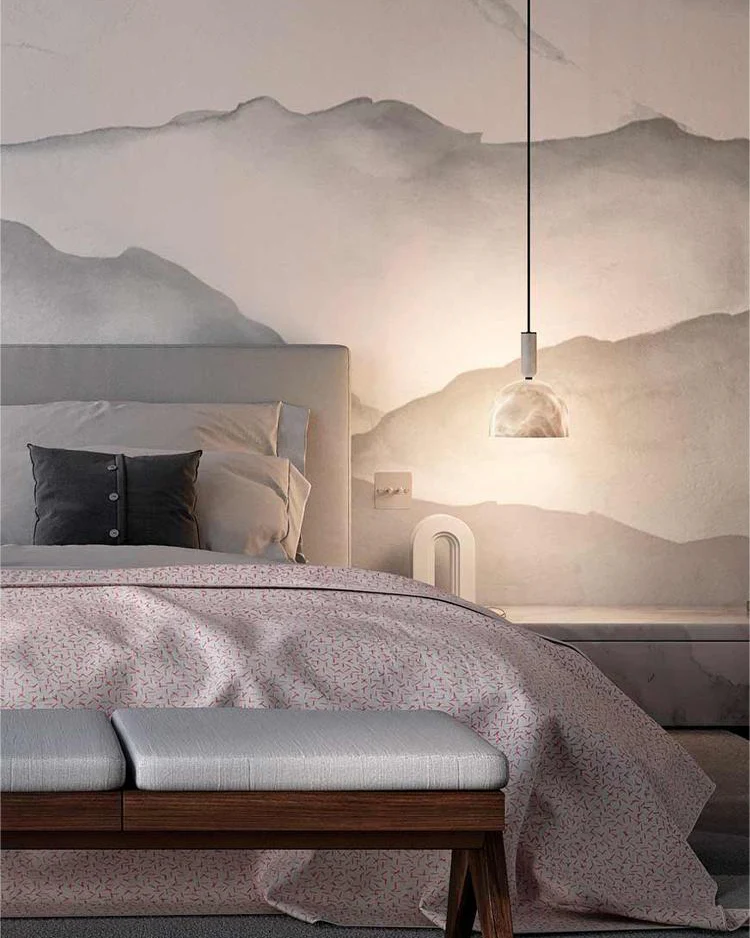 WOMO Oki Alabaster Pendant Light-WM2899 - Image 5