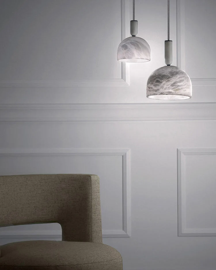 WOMO Oki Alabaster Pendant Light-WM2899 - Image 6