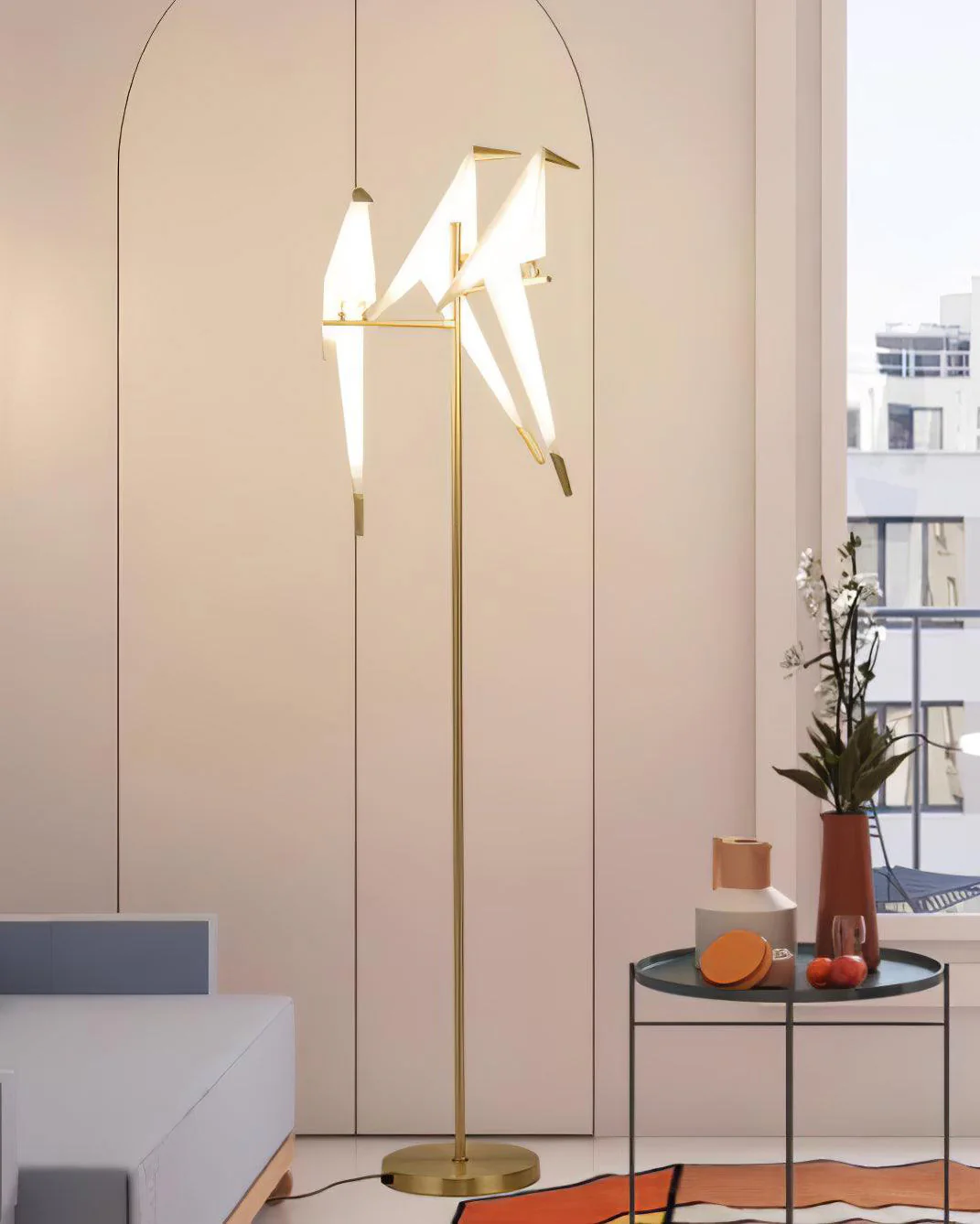 WOMO Origami Bird Floor Lamp-WM7118 - Image 7