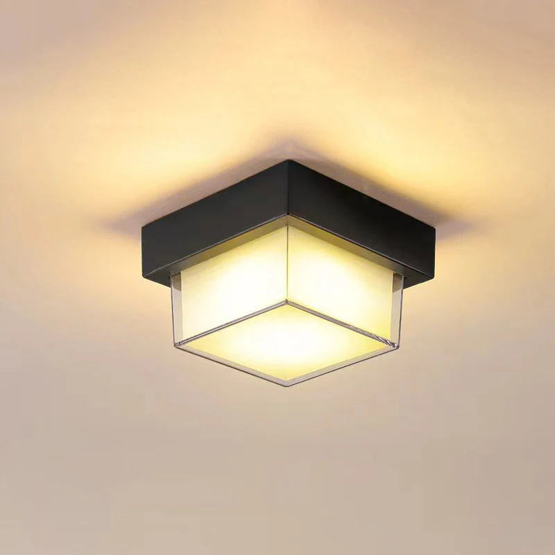WOMO Square Outdoor Ceiling Light-WM9204 - Image 11