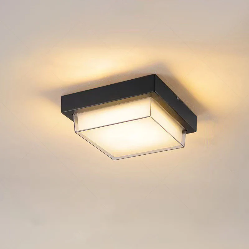 WOMO Square Outdoor Ceiling Light-WM9204 - Image 13