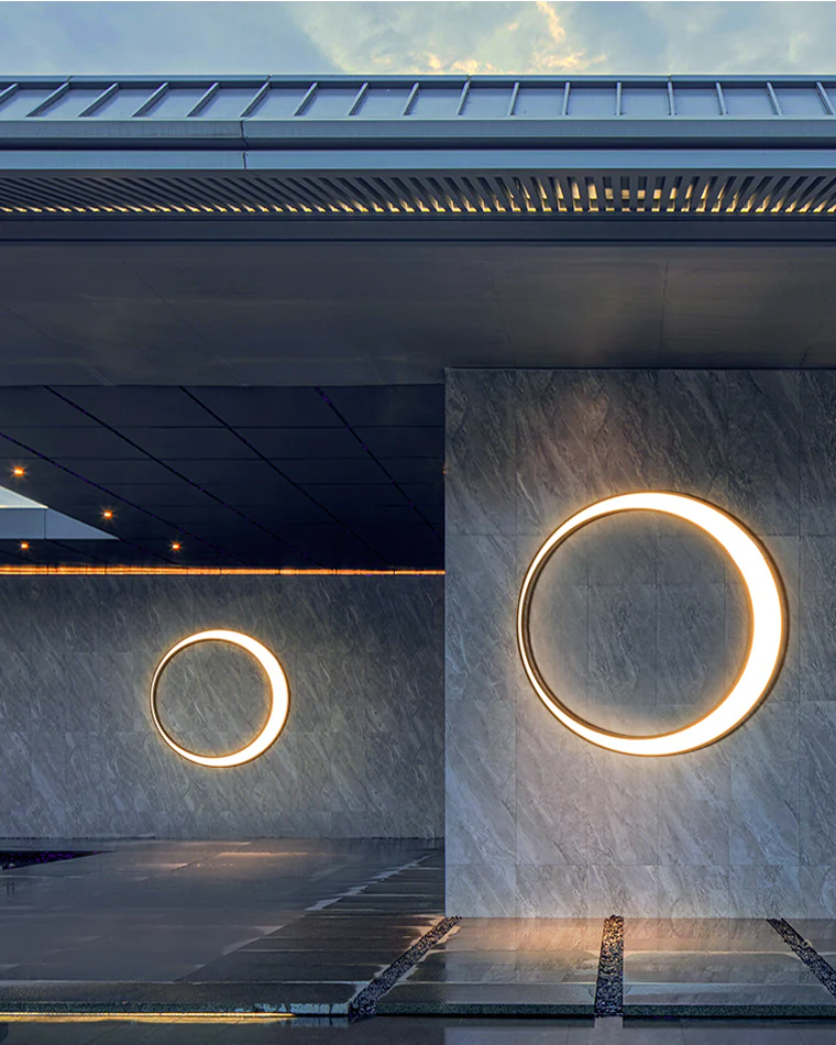 WOMO Outdoor Crescent Wall Light WM9012 - Image 16