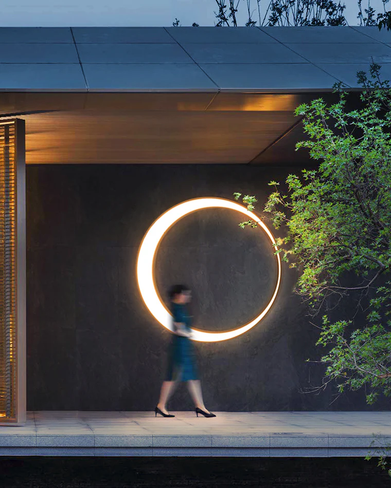 WOMO Outdoor Crescent Wall Light WM9012 - Image 17