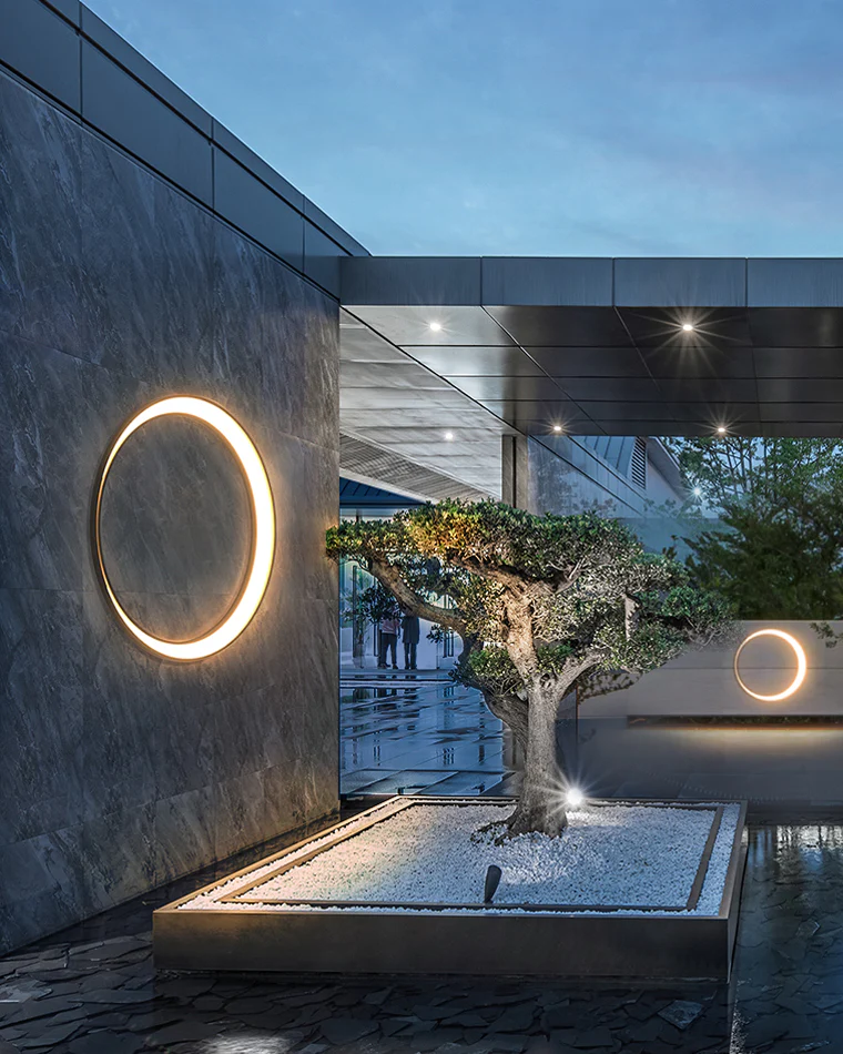 WOMO Outdoor Crescent Wall Light WM9012 - Image 25