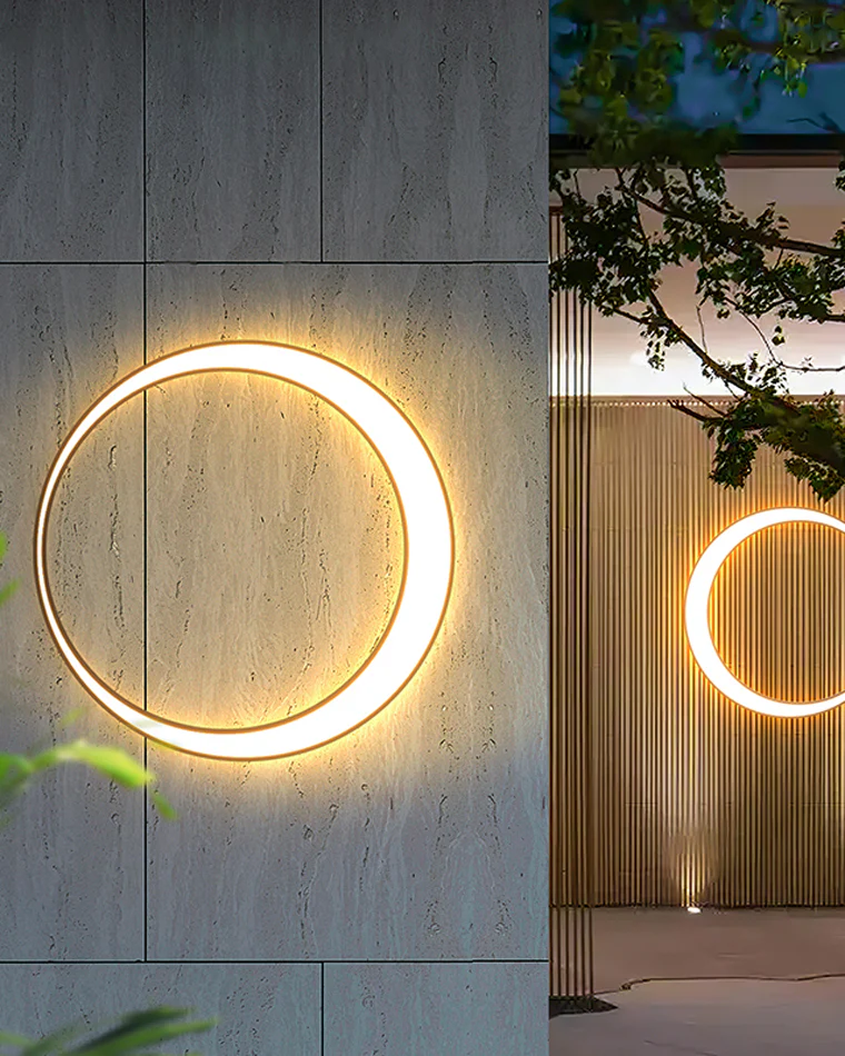 WOMO Outdoor Crescent Wall Light WM9012 - Image 3