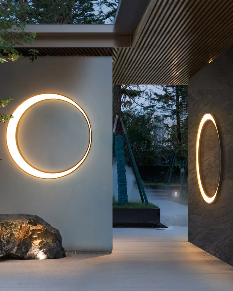 WOMO Outdoor Crescent Wall Light WM9012 - Image 32