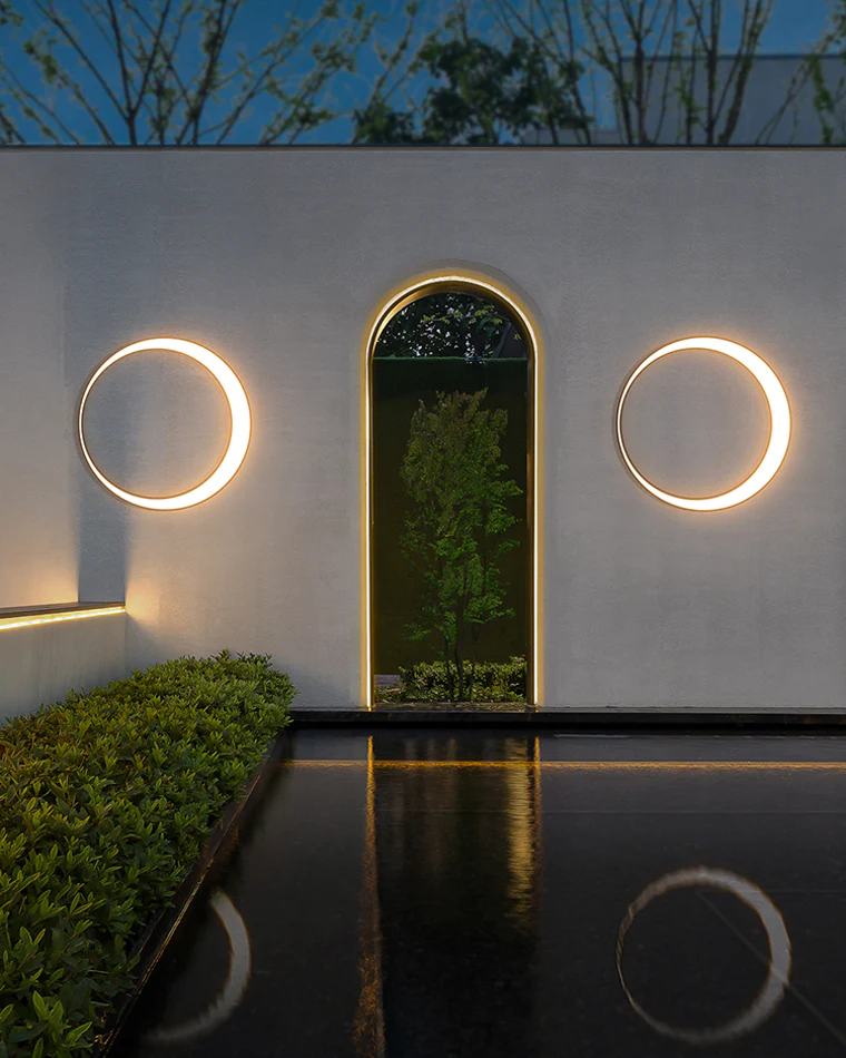 WOMO Outdoor Crescent Wall Light WM9012 - Image 33