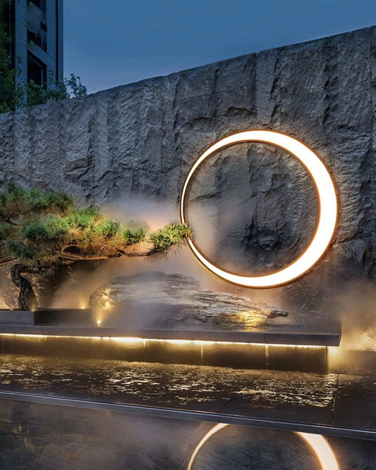 WOMO Outdoor Crescent Wall Light WM9012 - Image 4