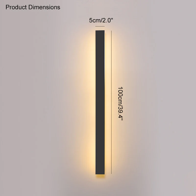 WOMO Outdoor Linear Light wall-WM9000 - Image 49