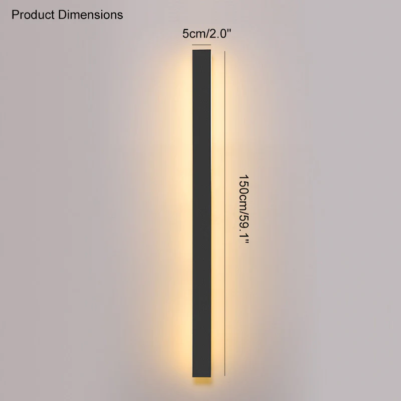 WOMO Outdoor Linear Light wall-WM9000 - Image 53
