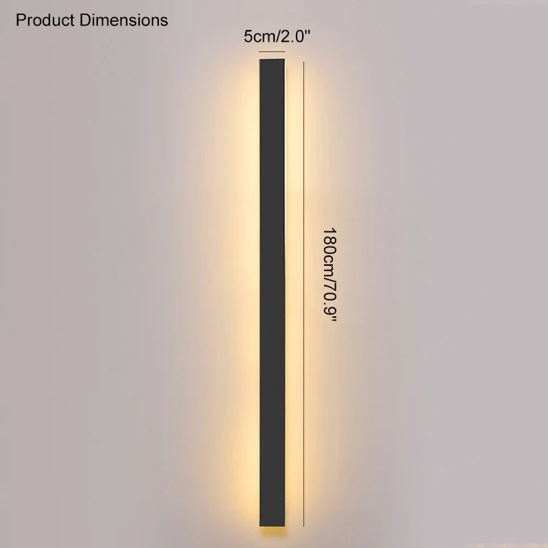 WOMO Outdoor Linear Light wall-WM9000 - Image 55